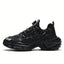 Men'S Breathable Running Shoes - Lightweight Sneakers with Cushioned TPU Sole, Lace-Up Closure, Non-Slip Rubber Outsole - All-Season Gym, Jogging, Gym Footwear, Striped Design, Comfortable Fit, Fitness Enthusiasts