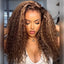 Highlight Wig Human Hair Ombre Hd Lace Wig 13x6 Deep Curly Lace Frontal Human Hair Wig Brazilian 13x4 Water Wave Wigs For Women