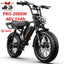 20 Inch Wild Beast Ebike,Certified UL2849 45° Climbing Adjustable Front Brake Seat Factory Original Free Local Shipping