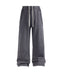 CHARCOAL PANEL SWEATPANTS