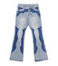 AZUL SPLIT PATCHWORK DENIM