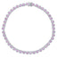 Iced Out Bling pink Diamond Hip Hop Women Charm Jewelry Geometric square Cubic Zirconia Cz Cluster Tennis Necklace