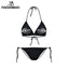 Bikinis 2021 Mujer Swimwear Plavky Beach Wear Skull Hand Printed Bikini Maillot De Bain Femme Biquini Swimsuit Y03028