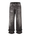 NOIR RHINESTONE DENIM (UNISEX)