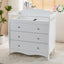Nursery Dresser with Changing Top Baby Dresser with Changing Table Top 3 Drawers