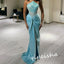 Customized Classic Modern Style Formal Evening Strapless Mermaid Beadings Bespoke Occasion Prom Dresses