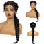Twist Braided Wigs Synthetic Lace Front Handmade Knotelss Braided Lace Wigs Natural Braidis Wigs with Baby Hair for Black Women