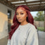 Burgundy 99J Body Wave Lace 13x6 HD Front Wigs Human Hair Pre Plucked with Baby Hair 13x4 Lace Front Wigs for Black Women