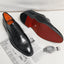 Men's Red Sole Oxford Shoes Business Office Breathable Lace-up Shoes for Men Chaussure Homme