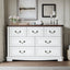 Farmhouse Dresser for Bedroom with 7 Drawer, Wood Vintage Dresser TV Stand for Living Room, Hallway