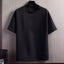New Men's Casual T Shirt Ant Wrinkles T-Shirt Summer Half-Sleeved Loose Fashion T Shirt Base Shirt Solid Handsome Short-Sleeved
