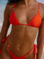 Bandage Bikinis Low Waist Swimwear Sexy Bikini Set For Women 2025 String Bathsuit Two Piece Suits Solid Swimsuits