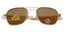 Retro Green AO Pilot Sunglasses Luxury Brand Designer Male Sun Glasses American Army Military Optical Glass Lens Shades Eyewear