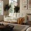 67.7-inch Mid-Century Modern Loveseat Sofa with Wooden Legs for Living Room, Bedroom, or Office