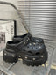 Women Summer Sandals High 10cm Heels Chunky Clogs with Star Charms Garden Shoes Waterproof Beach Pool Sandals Mules Slippers