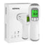 Medical No-Touch Thermometer for Adults and Kids, 1-Second Fast Reading, Color-Coded Fever Alarm, Silent Mode