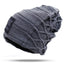 New Unisex Warm Winter Hat Fashion NC Letter Label Knitted Hats For Men & Women Add Fur Lined Thick Ski Beanie Cap
