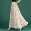 Fashion Elastic Spliced Printed Vintage Chiffon Skirts Women's Clothing 2026 Summer New Loose Office Lady High Waist Skirts