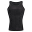 YBFDO Men Body Shaper Slimming Compression Vest Undershirt Seamless Waist Trainer Tank Top Belly Control Weight Loss Shapewear