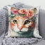 Modern Sofa Decorative Pillowcase Home Decor Set Cute Cat Cushion Cover Throw Pillow