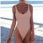 Sexy Color Women's One-Piece Bikini Swimsuit Cetitive Swimwear No Sve Fixed Chest Pad e Design Z-LAI Brand