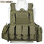 Tactical Vest Outdoor Body Armor Combat Hunting Plate Carrier Molle Vest Airsoft Training Protective Vests