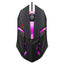 Latest high-quality ergonomic gaming mouse, suitable for desktop and laptop computers, 4-button USB RGB backlit mouse