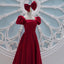 Wedding Dress Party Dresses New Red Style Retro Bridal Princess Engagement Evening Dress