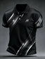 Men's 3D Print Golf Polo Shirt Short Sleeve Micro Elastic Polyester Outdoor Casual Summer Streetwear Daily Wear