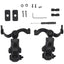 BOOIU Tactical Headset Holder Fast Helmet Rail Mount Adapter Multi-Angle Rotation Pickup Headphone Bracket OPS CORE ARC/Wendy
