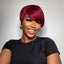 Pixie Cut Wig Human Hair Short Wig for Black Women Short Pixie Wig With Bangs full machine made Wig