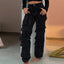 CPSYMYM Bright Drill Women's Work Jeans Chic Multiple Pockets High Waist Button Female Jean Spring Summer Y2K Lady Streetwear