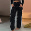 CPSYMYM Bright Drill Women's Work Jeans Chic Multiple Pockets High Waist Button Female Jean Spring Summer Y2K Lady Streetwear