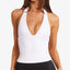 Woman Top Gym Impact Halter Top Clothes Chest Pad Yoga Tank Tops Push-up Sports Bra Fitness Workout Activewear