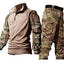 Outdoor Tactical Suit Men Airsoft Combat Shirts Paintball Uniform Hunting Assault Set Special Forces Shooting Top Cargo Pant Men