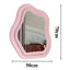 Modern Style Makeup Mirror Simple Hanging Mirrors Elegant Bright Wall Decorative Mirrors Living Room Aesthetic Wall Decorations