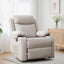 Korser Small Recliners for Small Spaces, Reclining Manual Chair with Cup Holders and Side Pockets for Living Room, Bedroom