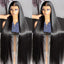 5x5 13x4 13x6 Straight Hd Lace Front Wig 40 42 Inch Lace Front Wig Human Hair 100% Brazilian Frontal 250 density Wigs For Women