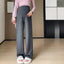 2026 Autumn Winter Maternity Pants Wide leg Loose Straight Elastic Waist Belly Long Trousers for Pregnant Women Youth Pregnancy