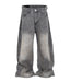 SLATE WIDEBOY SPLATTER DENIM