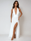 Fredrick Halterneck V-Neck Dress
