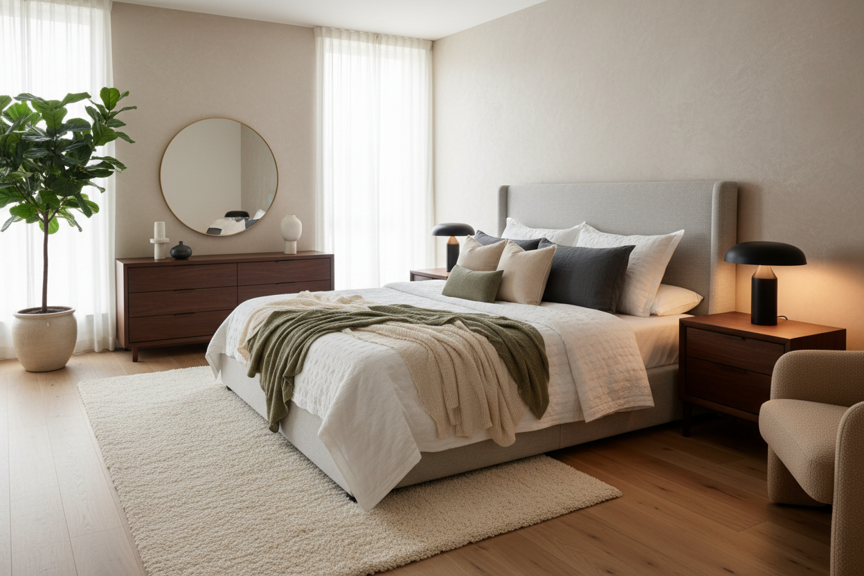 bedding and furnitures
