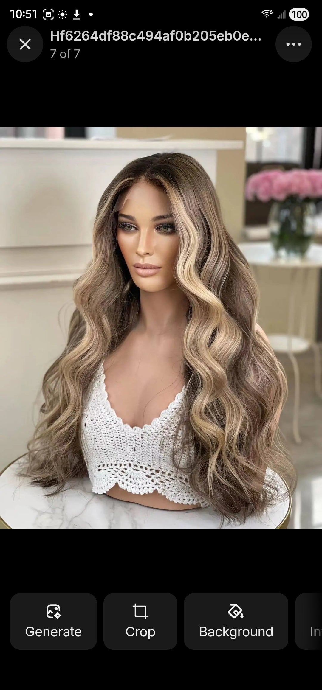 human hair Wigs
