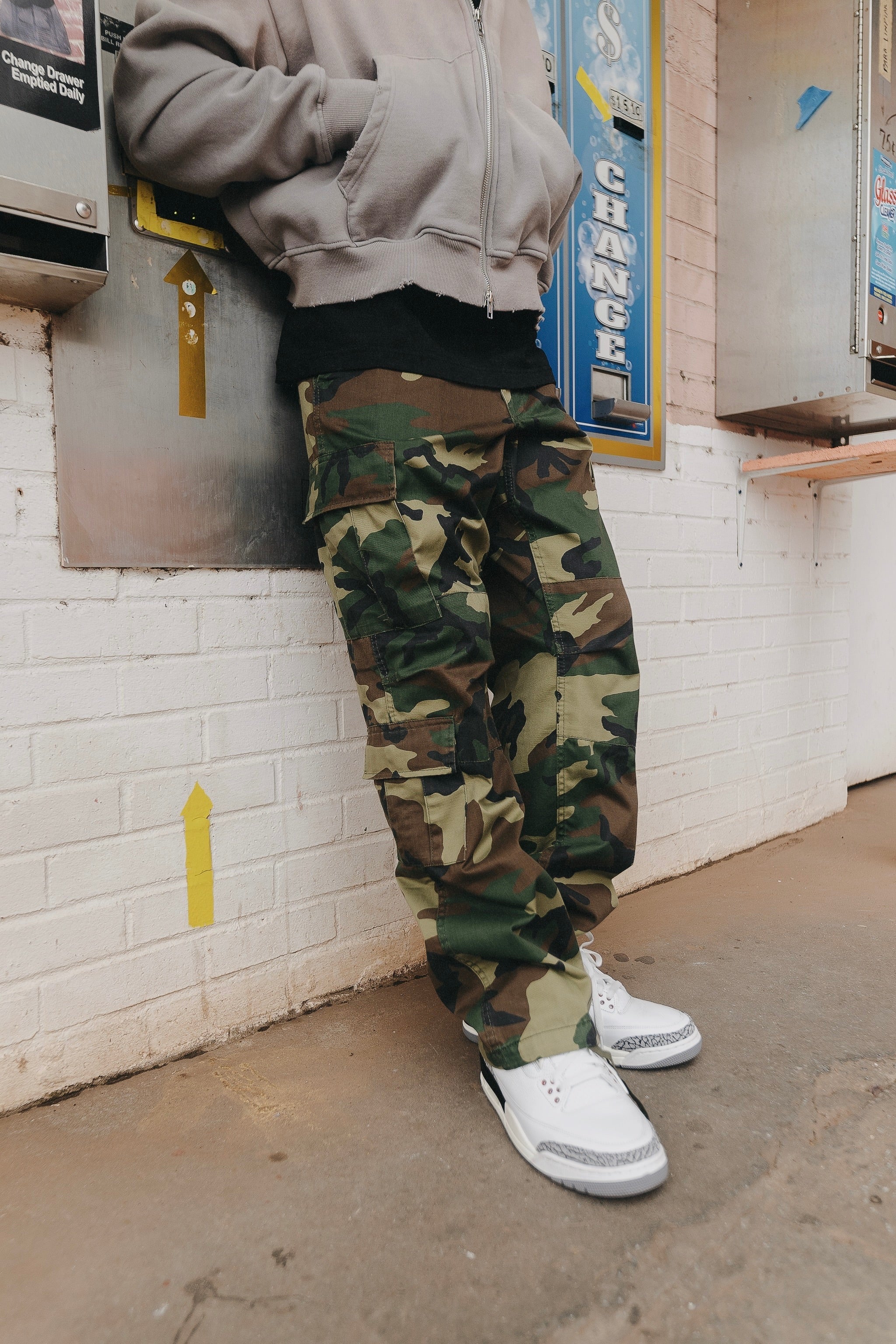 Vintage Cargo Fatigue Pants Main image