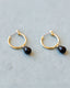 Hoop And Charm Earrings