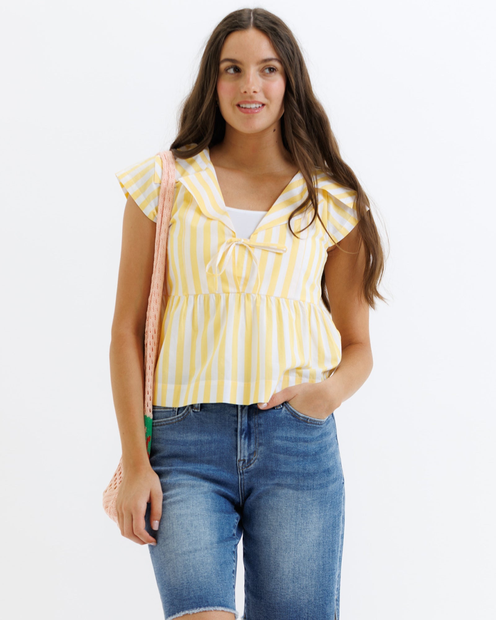 Sunshine Stripe Top Secondary image