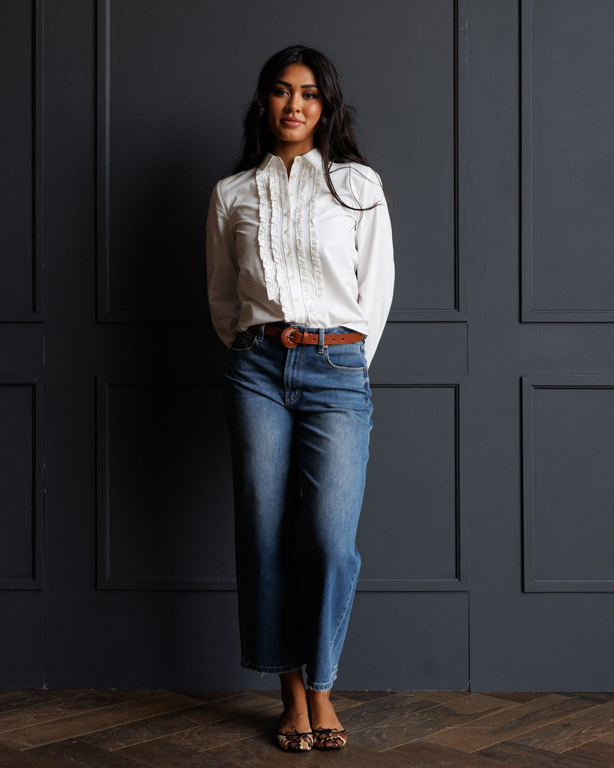 Signature Tuxedo Button Down