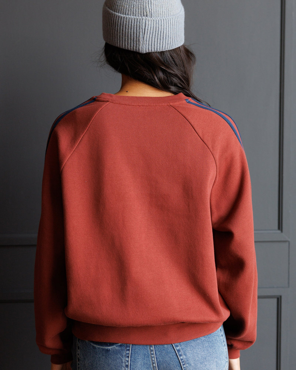 Retro Stripe Crew