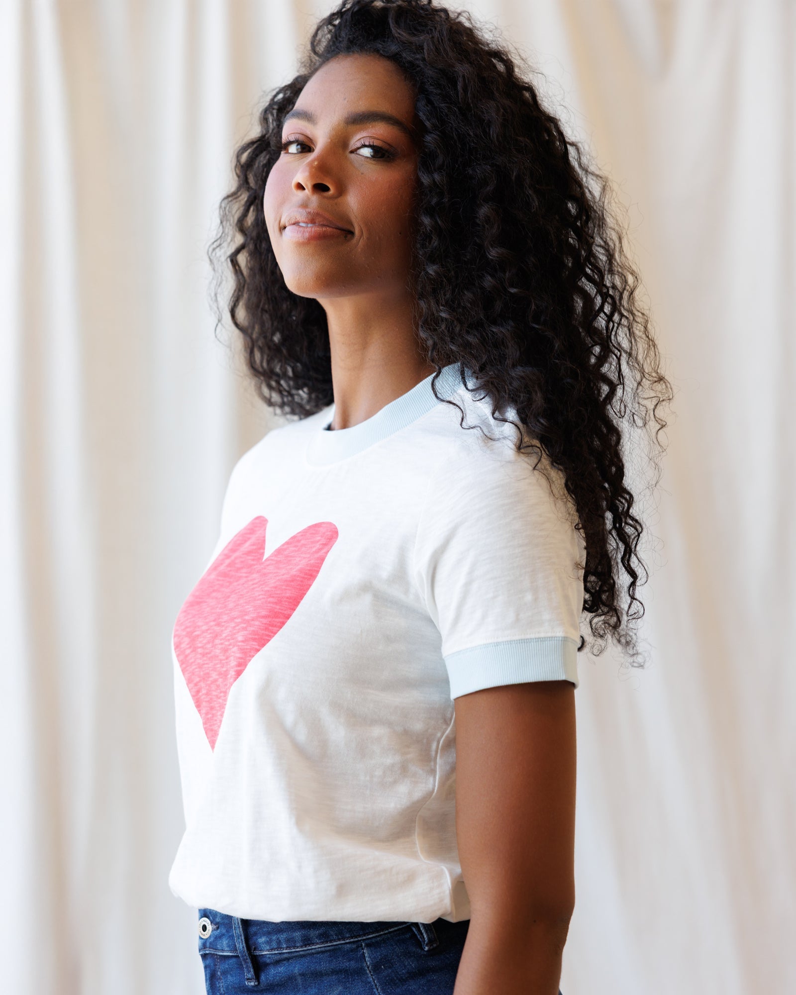 Heart to Heart Ringer Tee Secondary image