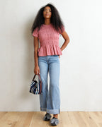 Smocked Tee